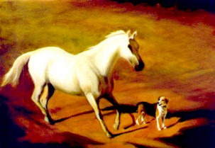 Gemini and Cooney - Oil Painting